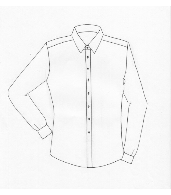 Progettare camicie completi abiti su misura sartoria online abito vestito personalizzato cerimonia progettare camicia con iniziali atelier a Roma image-55